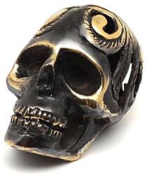 R. M. ékszer Réz figura koponya óarany 4x6cm (017762)