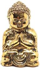 R. M. ékszer Réz figura Buddha baba arany 4x7cm (017852)
