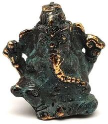 R. M. ékszer Réz figura Ganesha kék arany 3, 5x3cm (017954)