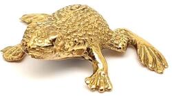 R. M. ékszer Réz figura béka arany 1, 5x5cm (017739)