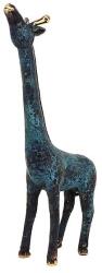 R. M. ékszer Réz figura zsiráf kék egyenes 4x16cm (017790)