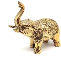 R. M. ékszer Réz figura Elefánt álló arany 6x6, 5cm (017880)