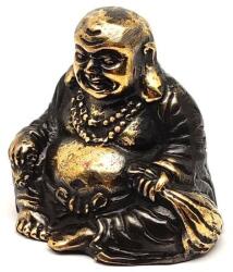 R. M. ékszer Réz figura nevető Buddha óarany 5cm (017737)