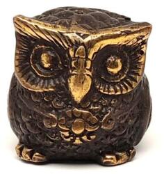 R. M. ékszer Réz figura bagoly óarany 4cm (017847)