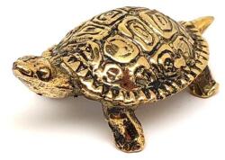 R. M. ékszer Réz figura teknős arany 2x6cm (017816)