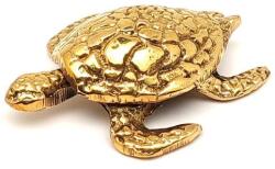 R. M. ékszer Réz figura teknős arany 2x5cm (017754)