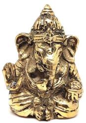 R. M. ékszer Réz figura Ganesha arany 8x5, 5cm (017929)