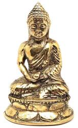 R. M. ékszer Réz figura Buddha gyógyító arany 7x4, 5cm (017862)