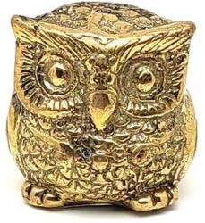 R. M. ékszer Réz figura bagoly arany 3, 5cm (017823)