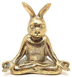 R. M. ékszer Réz figura meditáló nyúl arany 9, 5x9cm (017797)