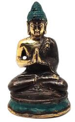 R. M. ékszer Réz figura Buddha óarany zöld 6, 5x4cm (017966)
