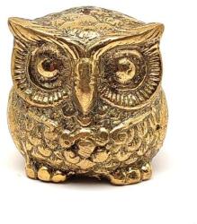 R. M. ékszer Réz figura bagoly arany 4cm (017846)