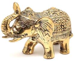 R. M. ékszer Réz figura elefánt álló arany 6x9cm (017822)
