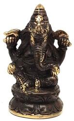 R. M. ékszer Réz figura Ganesha óarany 8x5cm (017947)