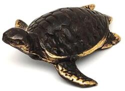 R. M. ékszer Réz figura teknős tengeri óarany 1, 5x5cm (017820)
