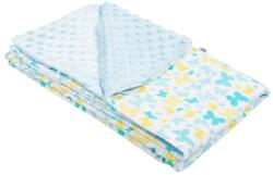 New Baby Gyermek pléd Minky New Baby kék 80x102 cm - babyonline