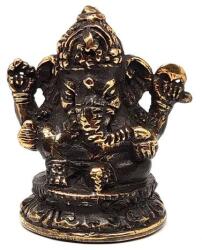 R. M. ékszer Réz figura Ganesha óarany 5x4, 5cm (017753)