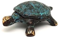 R. M. ékszer Réz figura teknős kék 1, 5x4cm (017842)