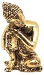 R. M. ékszer Réz figura Buddha megpihenő arany 8x5cm (017779)