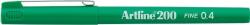 Artline Liner ARTLINE 200, varf fetru 0.4mm - verde (EK-200-GR) - officeclass