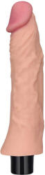 Lovetoy Vibrator Realist Real Softee, 10 Moduri Vibratii, TPE, Natural, 21 cm Vibrator