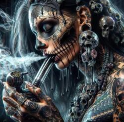 NORIMPEX - Puzzle Tablou Diamant: Zombie 30x40cm - 1 - 39 piese
