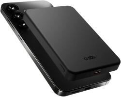 SBS Mag Power Qi2 5000 mAh Powerbank kompatibilis MagSafe rendszerrel - Fekete