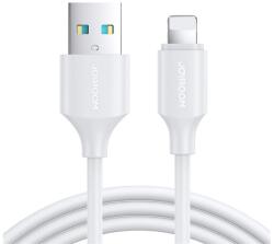 JOYROOM LONG-LASTING adatkábel (USB - lightning, 2.4A, gyorstöltő, 100cm) FEHÉR (S-UL012A9 1M WHITE)