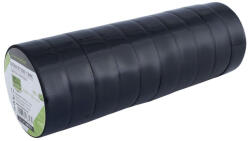  Szigetelő szalagok PVC 0, 13mm x 15mm x 5m, fekete, 10 db (AL-58757)