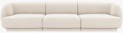 Micadoni Canapea modulara Miley 3 locuri 255 cm tapiterie catifea Velvet (MH102) Canapea
