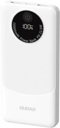 Dudao Powerbank Dudao K12 10000mAh PD22.5W USB-A, USB-C - fehér - bluedigital