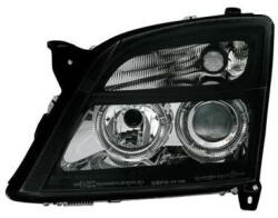 Depo Кристални фарове за opel vectra c (02-05) - черни