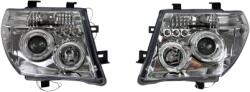 EAGLE EYES Кристални фарове за Nissan Navara / Pathfinder (2005-2009) - хром