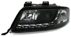 Sonar Кристални фарове за Audi A6 (1997-2001) / Allroad 1999-2005 с дневни светлини - черни