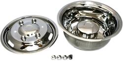 DAUTO Set capace roti, otel inoxidabil, 16 inch, Mercedes Sprinter, VW Crafter, 6 gauri ventilatie (167001622)