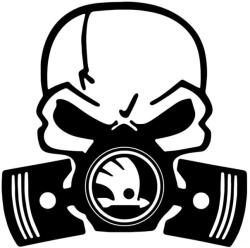 matrica. shop Skoda gázálarc matrica