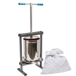 Vilen Teasc/Presa struguri Vilen Inox 20 L, cuva dubla, Ucraina Traditional (4950)