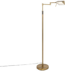 QAZQA Design állólámpa bronz, LED-del és érintős dimmerrel - Notia (102522)