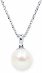 White & Black Gyöngy medál - akoya - 8-8, 5mm - fehérarany (AU13961)