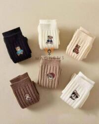 Magnetis YN5041 Plüssmackós hímzett meleg zokni