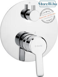 Deante DEANTE-BQA-044P ARNIKA Króm Színű Zuhany Csaptelep Egykaros, keverős Kifolyós (BQA-044P)