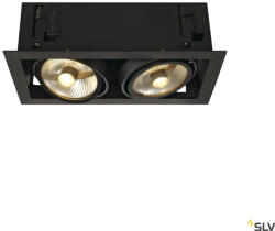 SLV KADUX 115550 Beépíthető spotlámpa 2x75W/GU10/ES111 IP20 (115550)