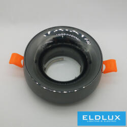 ELDLUX LEIA süllyesztett lámpatest GU10 fekete (D518223)