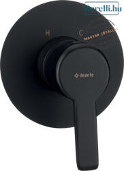 Deante DEANTE-BQA-N44L ARNIKA Fekete Színű Zuhany Csaptelep Egykaros, keverős Kifolyós (BQA-N44L)