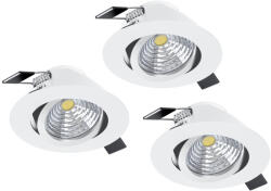 EGLO SALICETO 33391 Beépíthető spotlámpa 3x6W/LED 4000K 1350lm IP20 (33391)