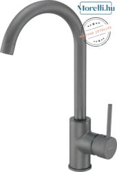 Deante DEANTE-BEN-T62M Antracit Színű Konyhai Csaptelep Egykaros, Keverő Forgatható Kifolyós (BEN-T62M)