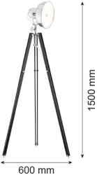 Argon FOTO NEW 3355 Állólámpa 1x22, 5W/LED 3000K 2450LM IP20 (3355)