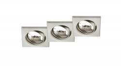 TRIO Mennyezetbe Építhető Lámpa Króm JURA TRIO 650000307 (650000307)