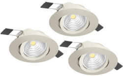 EGLO SALICETO 900746 Beépíthető spotlámpa 3x6W/LED 2700K 1350lm IP20 (900746)