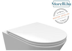 AREZZO design design INDIANA Slim Soft Close lecsapódásgátlós WC tető AR-ISCSLIM (MOD870) (ISCSLIM)